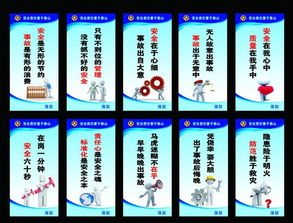 2016企業安全生產標語展板模板圖片設計素材 高清psd下載 17.22mb 2018安全生產月展板大全