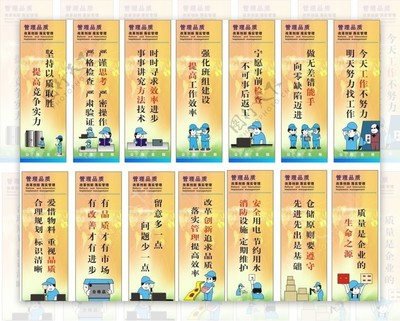 企業管理品質標語圖片